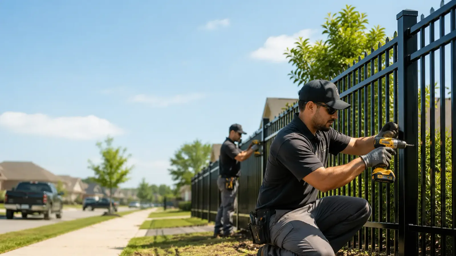 Metal Fence Installation in Eau Galle, WI